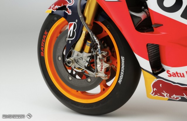 MotoGP 2015 Prototypes - Honda RC213V - детали шасси