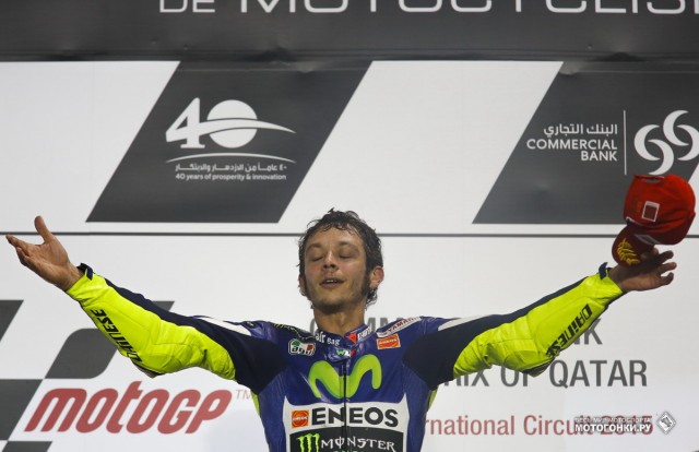 MotoGP 2015 Qatar GP 1st Round: Valentino Rossi The Winner