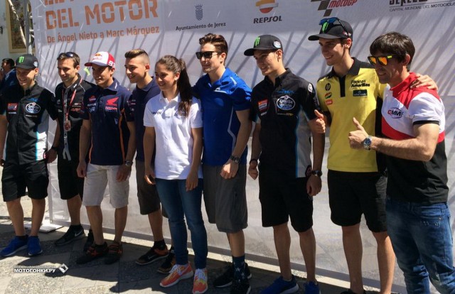 MotoGP 2015 Spanish GP 4st Round: открытие Музея Легенд мотоспорта в Хересе