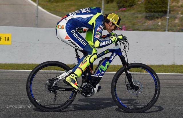 MotoGP 2015 Spanish GP 4th Round: Валентино Росси и его новый HAIBIKE Sduro