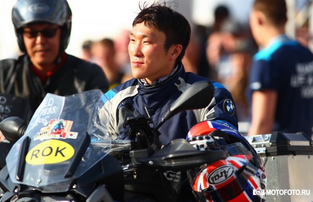 BMW Motorrad Days 2015 - Группа корейских байкеров прибыла в Гармиш прямо из Сеула