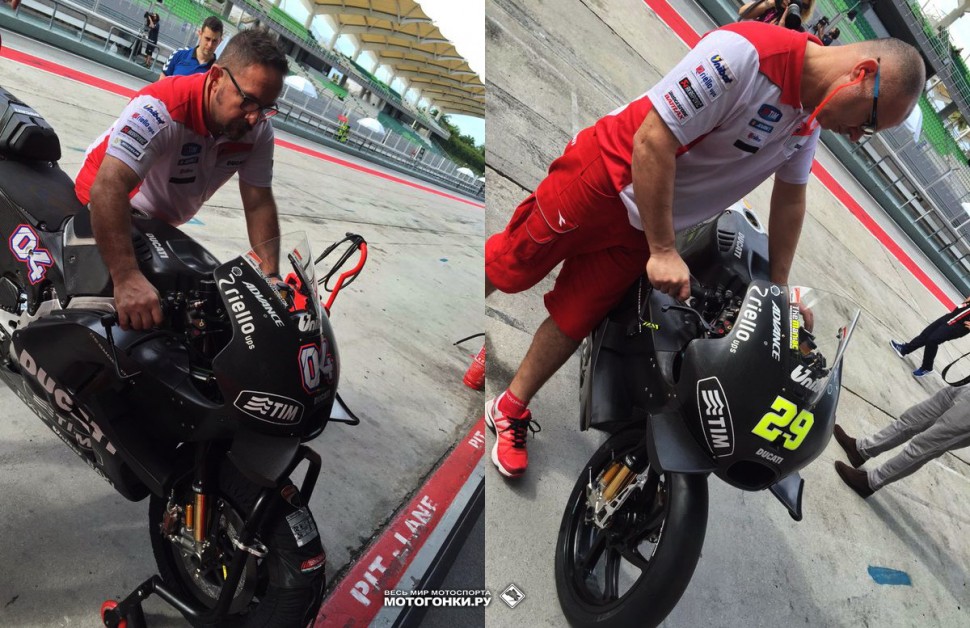 MotoGP - Первые тесты сезона-2016 - IRTA Sepang: Ducati Desmosedici GP16 готовят к решающему тесту