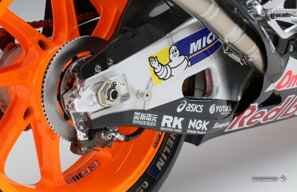 MotoGP - Honda RC213V (2017) - новый вентилируемый диск Yutaka