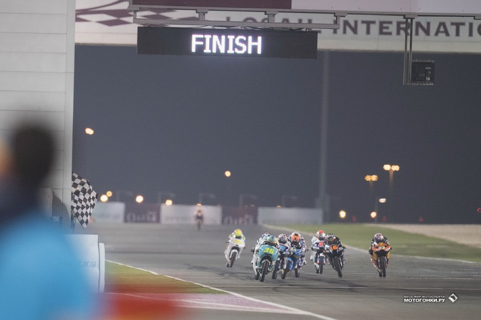 Moto3: QatarGP - Плотный финиш Гран-При Катара 2017