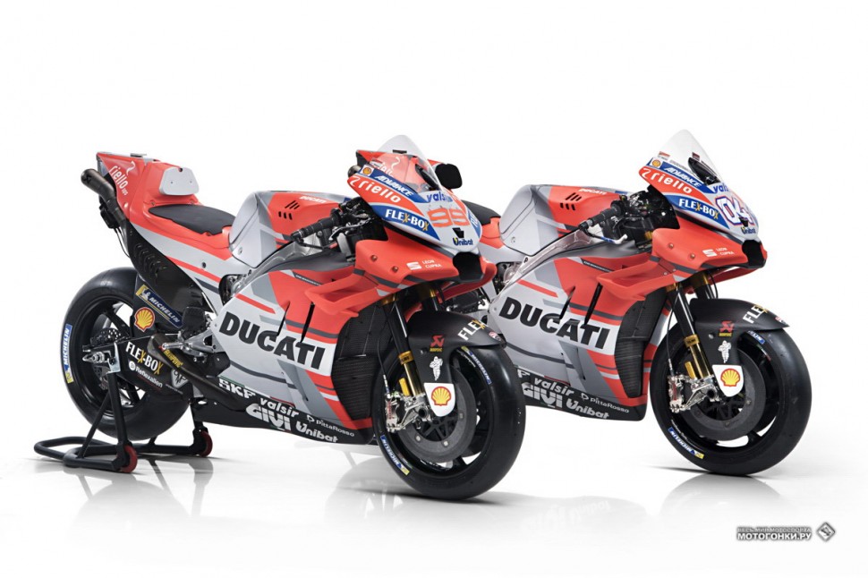 MotoGP - Ducati Desmosedici GP18: вид справа