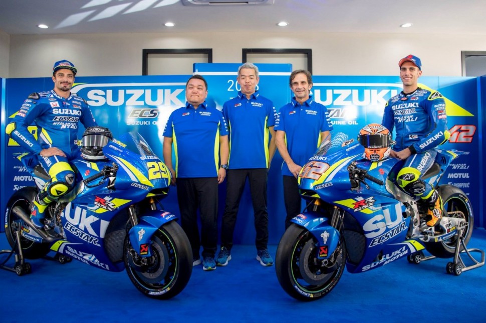 Презентация Suzuki Ecstar MotoGP и Suzuki GSX-RR (2018)