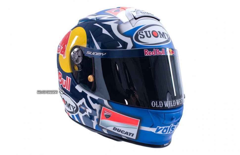 Шлемы пилотов MotoGP 2018: Андреа Довициозо, Ducati Team