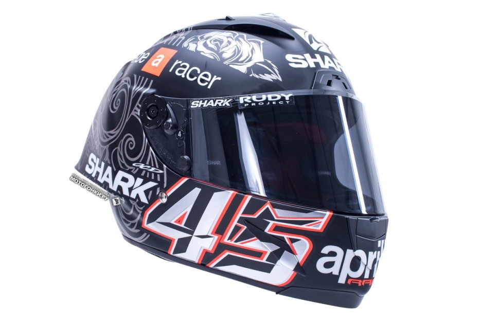 Шлемы пилотов MotoGP 2018: Скотт Реддинг, Pramac Ducati