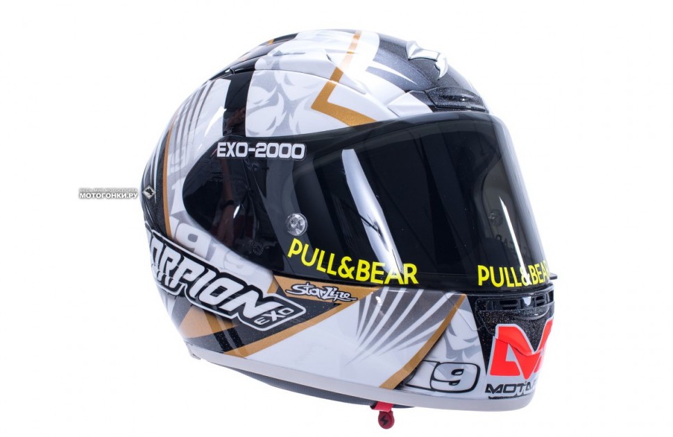 Шлемы пилотов MotoGP 2018: Альваро Баутиста, Angel Nieto Team