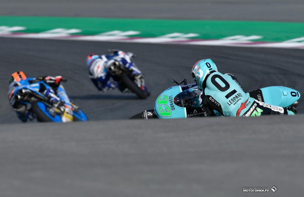 Moto3 - Qatar GP 2018: Энеа Бастианини - один из претендентов на титул не доехал до финиша