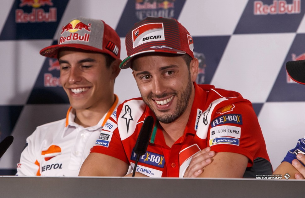 MotoGP - SpanishGP 2018: возвращение Довициозо в Repsol Honda - не шутки Маркеса?