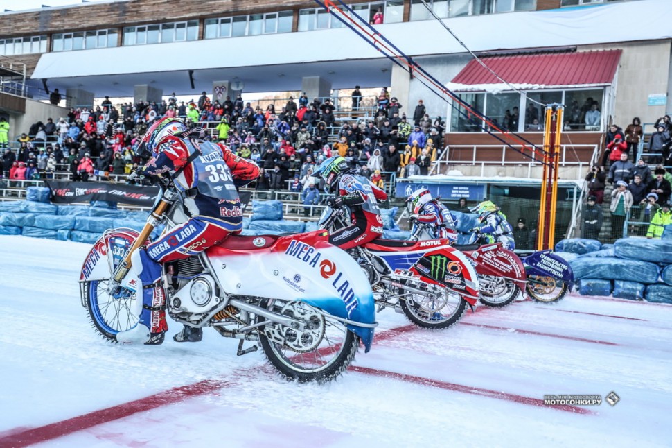 FIM Ice Speedway Gladiators 2019 - Round 1 - KAZ: решающий старт второго дня в Медеу