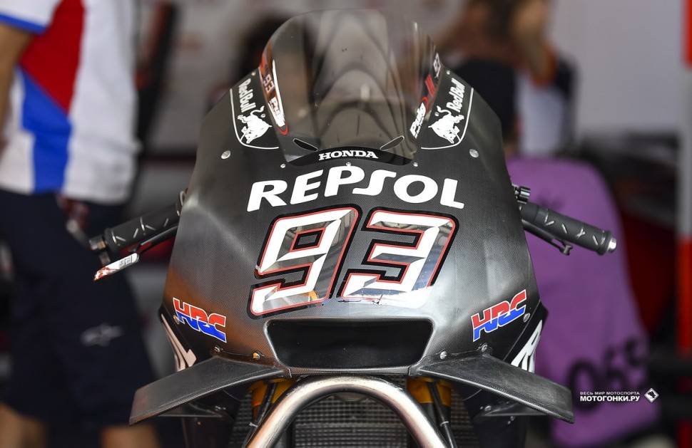 MotoGP - Honda RC213V (2019) - новые mustachos хонды