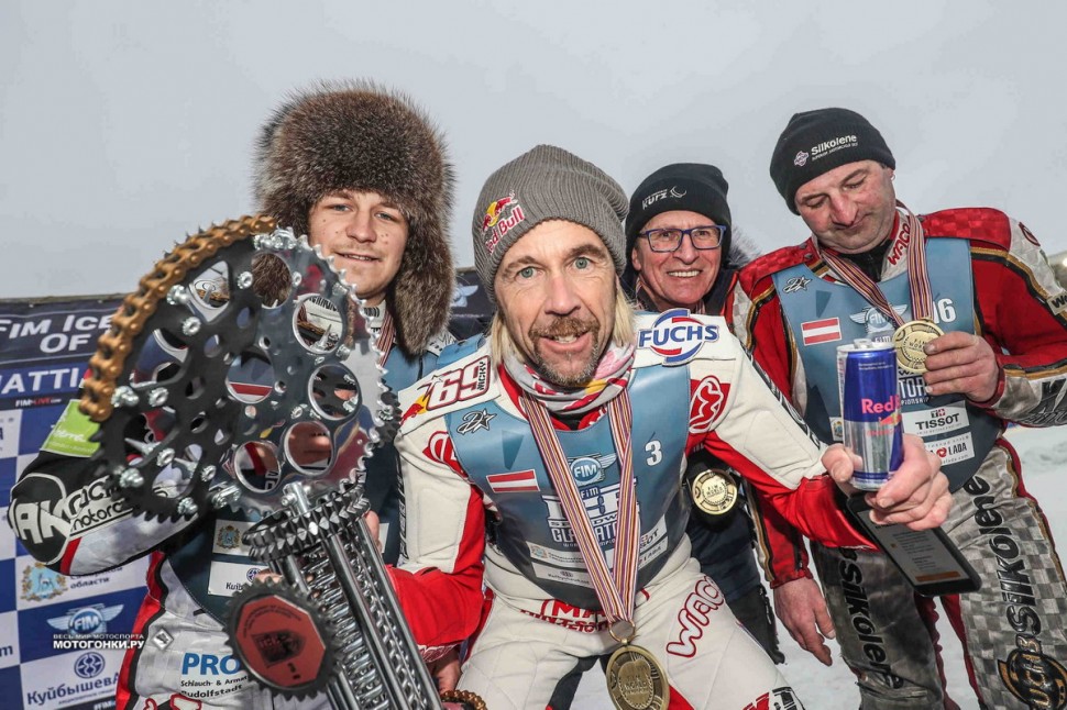 FIM Ice Speedway of Nations 2019 - Team Austria, 3 место. Фото: Good-Shoot