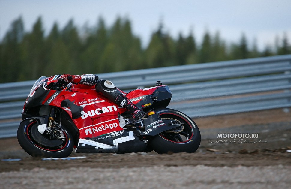 Тесты MotoGP на Kymiring: Миккеле Пирро, Ducati Factory Racing