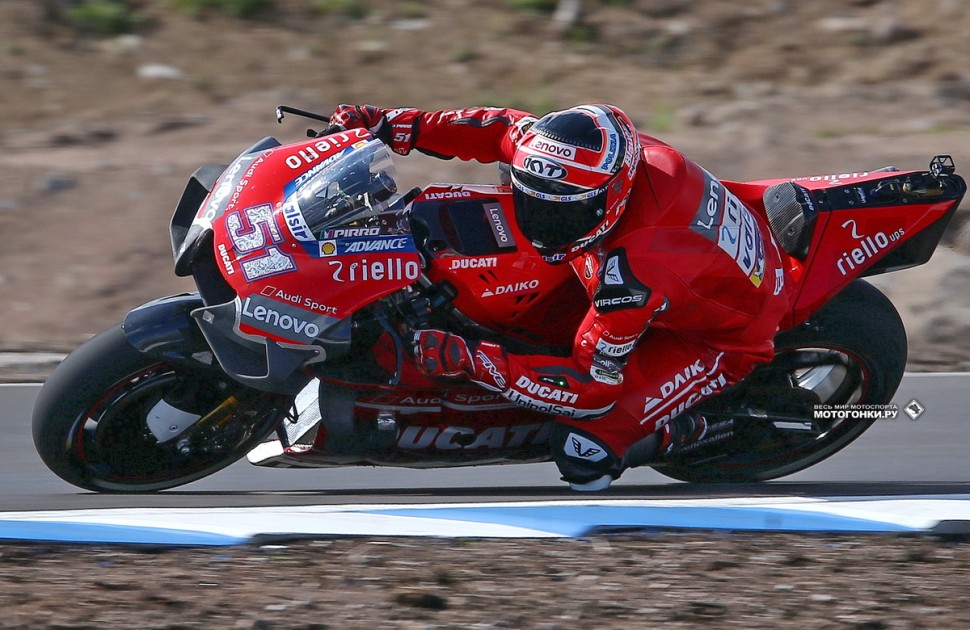 Тесты MotoGP на Kymiring: Миккеле Пирро, Ducati