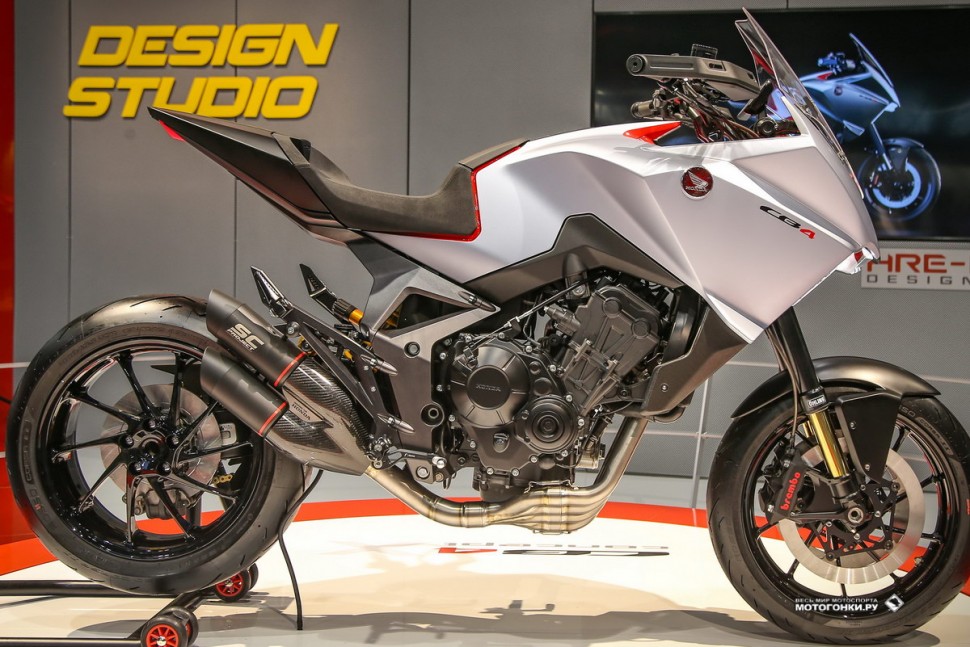 Honda CB4X Concept на EICMA-2019 - Миланский Мотосалон: кроссоверная платформа