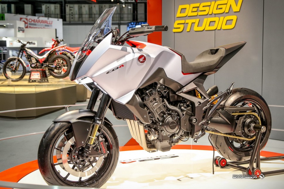 Honda CB4X Concept на EICMA-2019 - Миланский Мотосалон: кроссоверная платформа