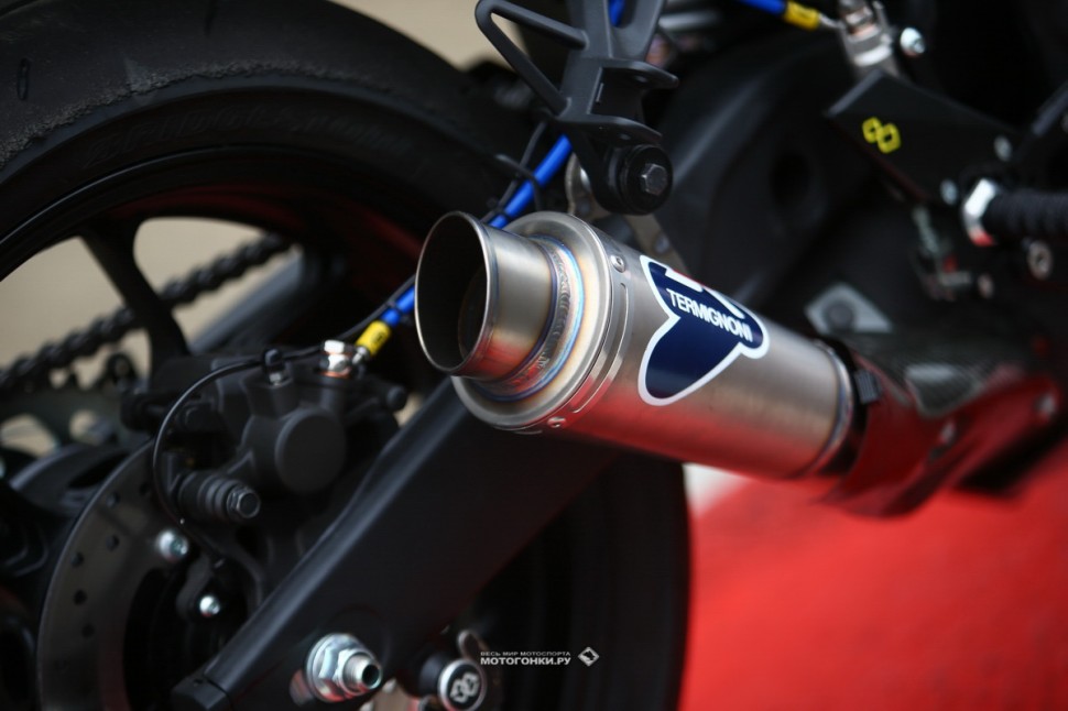 Yamaha YZF-R3 для Motorrika R3 Cup 2020: выпуск Termignoni