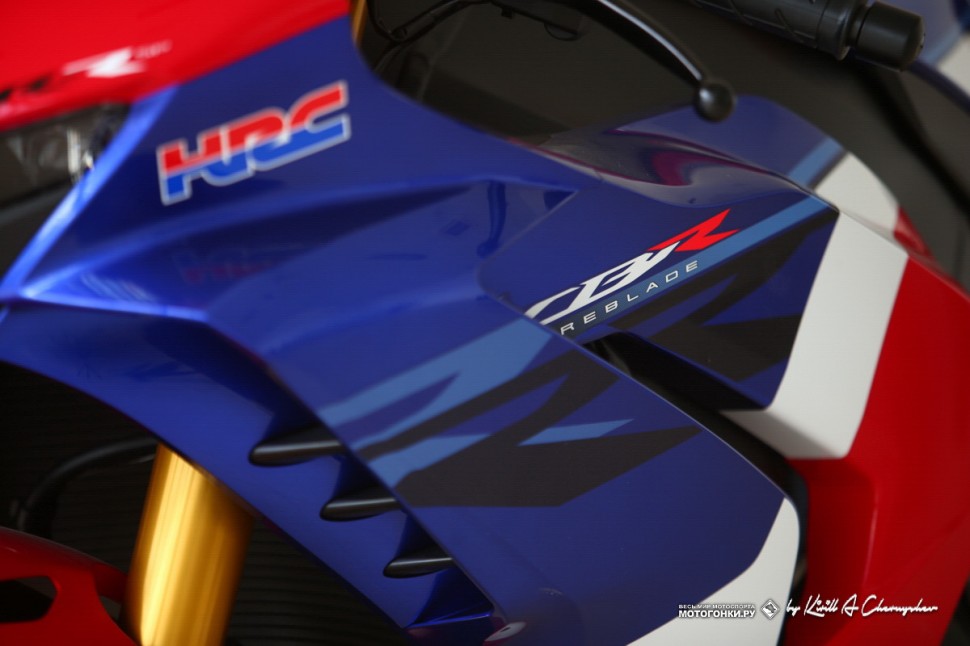 Honda CBR1000RR-R Fireblade SP (2020) - Детали - винглеты от прототипа Honda RC213V из MotoGP