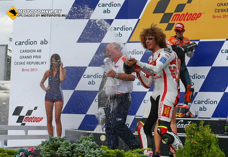MotoGP, Гран-При Чехии, Brno (12-14/08/11): Симончелли - ′НАКОНЕЦ-ТО!!!′