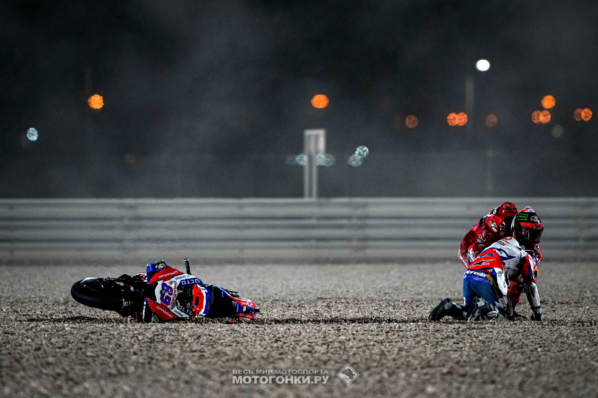 MotoGP-2022 - QatarGP - Гран-При Катара: Ducati crash - 4