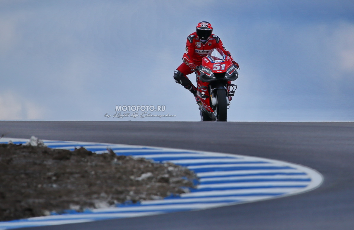 Тесты MotoGP на Kymiring: Миккеле Пирро, Ducati Factory Racing