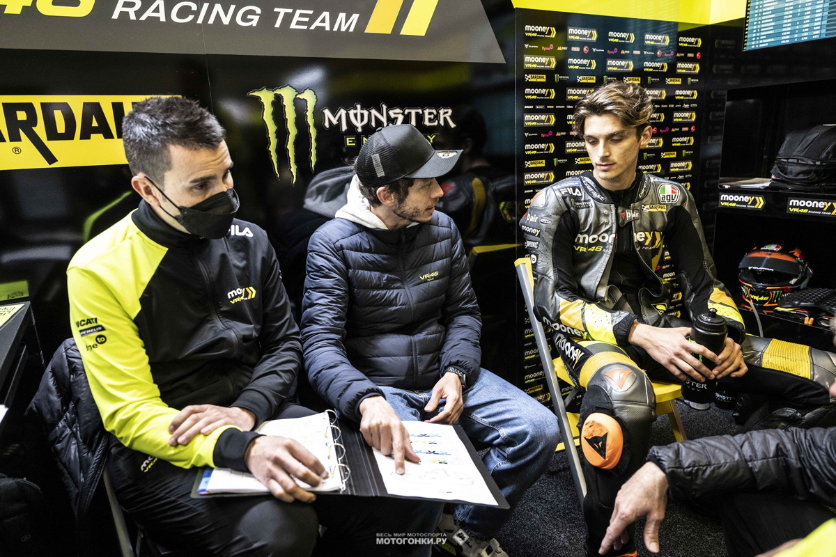 Сезон MotoGP 2022 года с командой Mooney VR46 Racing Team