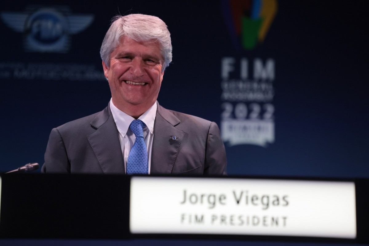 FIM Awards 2022: Жорж Виегас, Президент FIM был переизбран на второй срок 2023-2026
