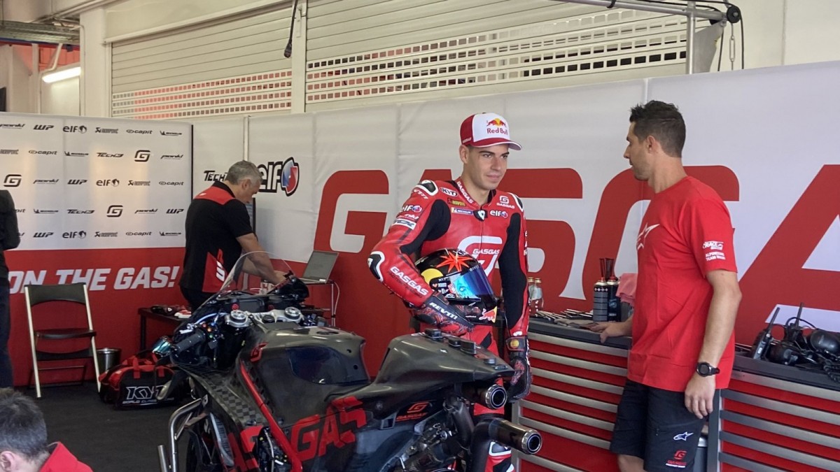 MotoGP-2023: Первые тесты нового сезона - IRTA Valencia: новобранец GASGAS Factory Team Августо Фернандес