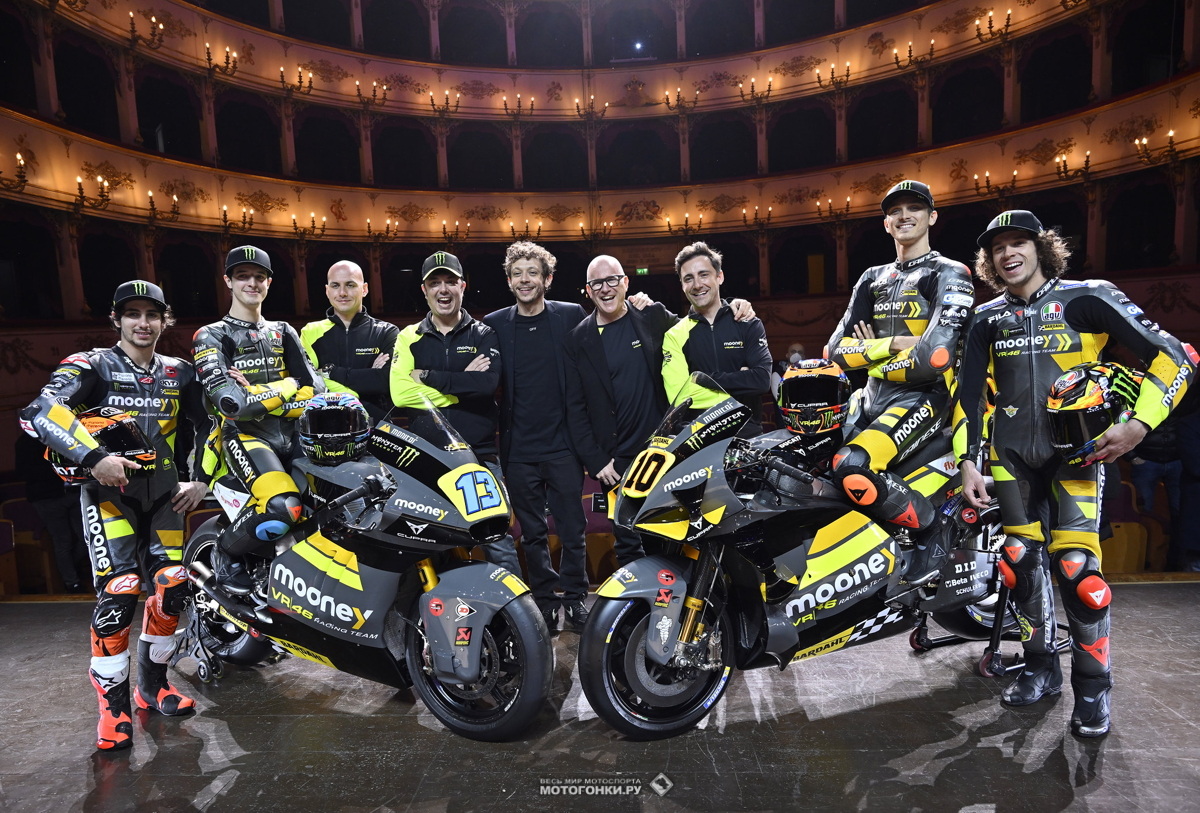 Сезон MotoGP 2022 года с командой Mooney VR46 Racing Team