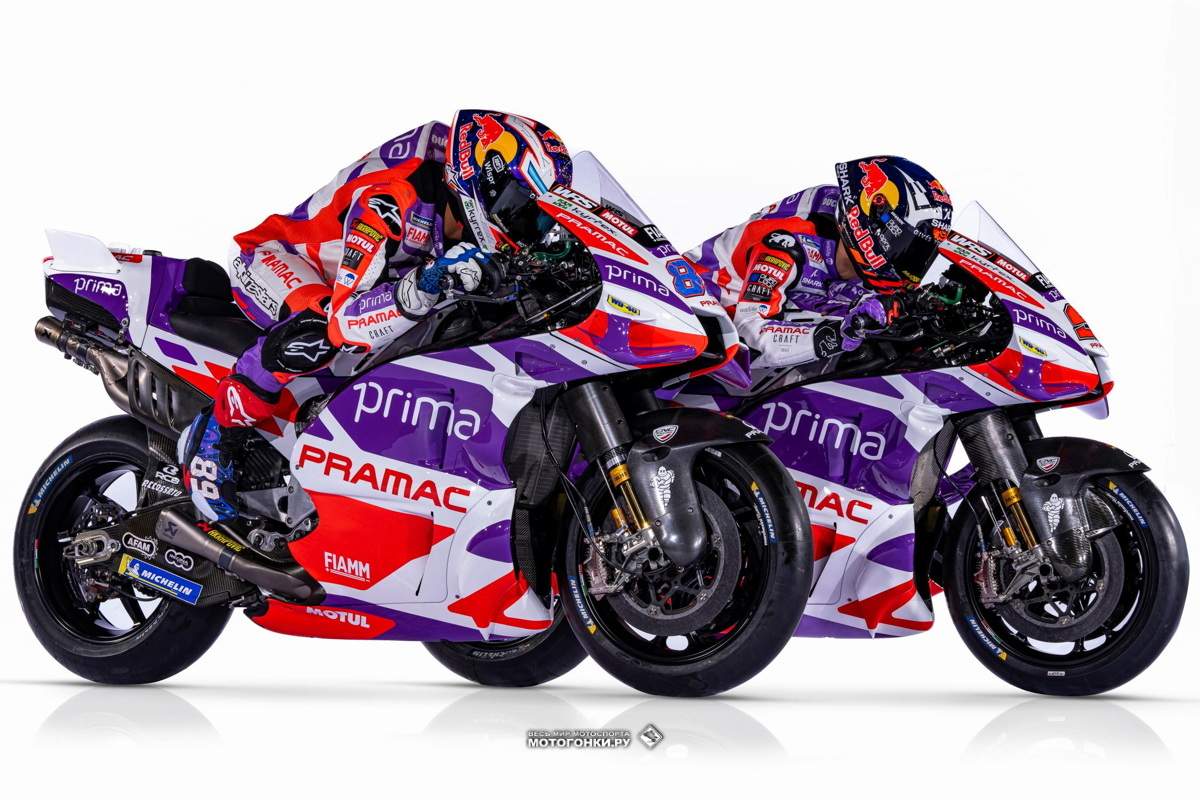 MotoGP-2023 - Презентация Pramac Racing Ducati