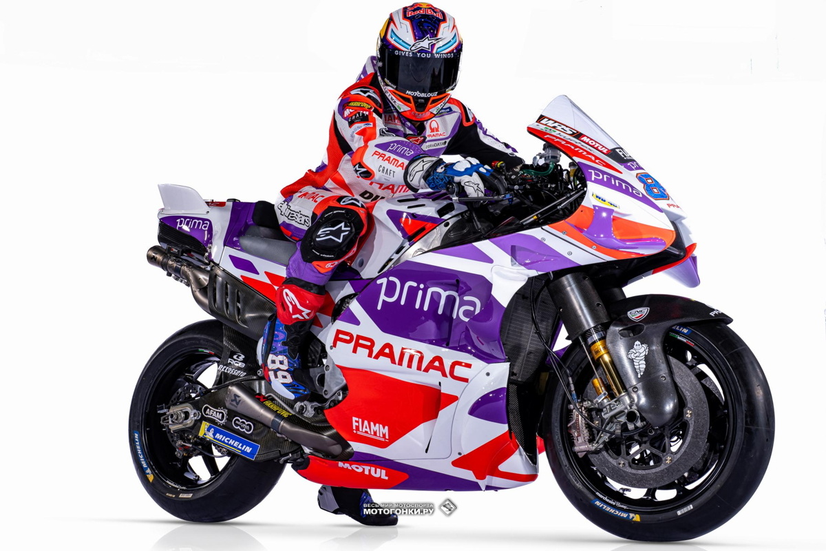 MotoGP-2023 - Презентация Pramac Racing Ducati