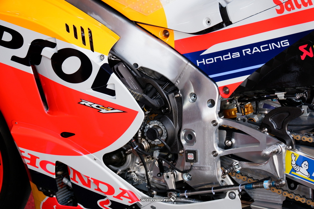 MotoGP-2023 - Эволюция и разработка Honda RC213V по ходу сезона: альтернативное шасси Марка Маркеса - обновленная версия на Гран-При Португалии