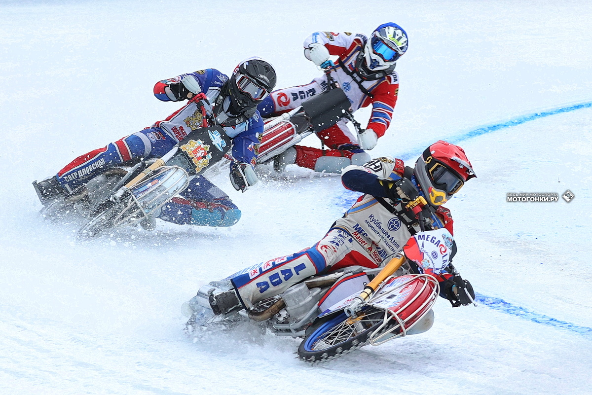 Мотогонки на льду - Финал чемпионата России (ЛЧР) 2023 года, Красногорск, стадион Зоркий