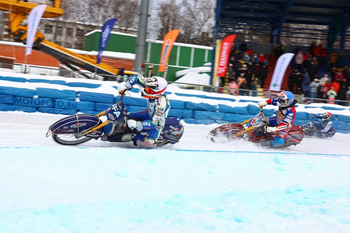 Красногорск 2024 - финал личного чемпионата России по мотогонкам на льду, стадион Зоркий