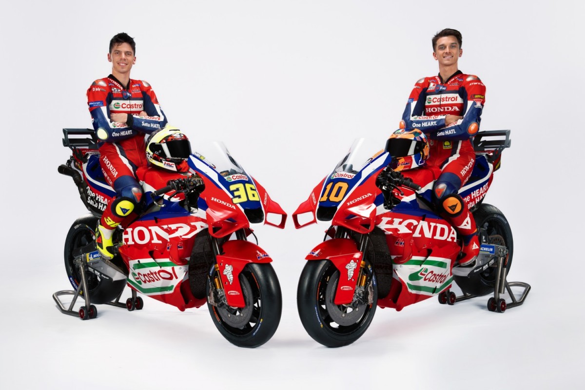 Презентации команд MotoGP 2025 года: Honda HRC Castrol