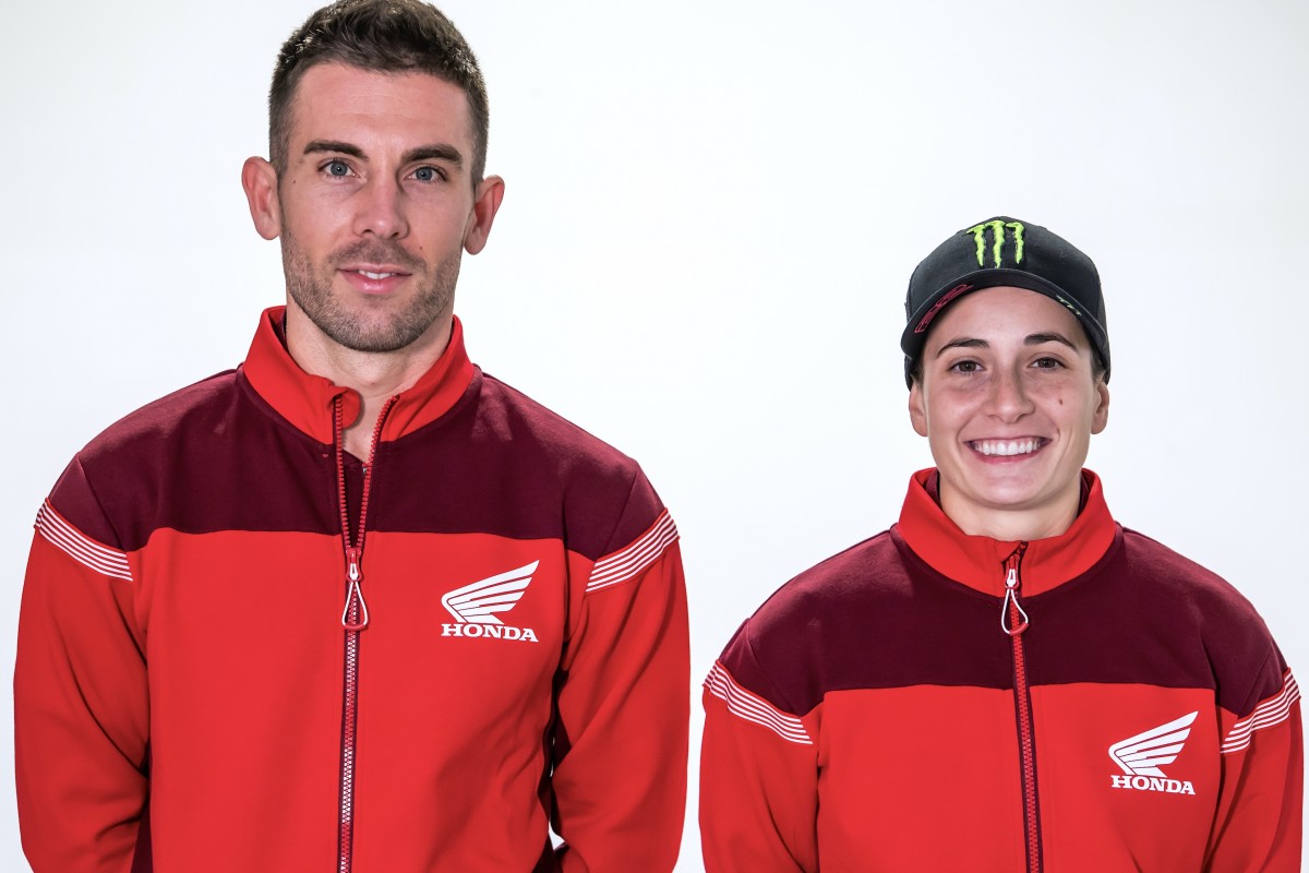 Состав новой команды Honda France WorldSSP - Корентин Перолари и Аня Карраско