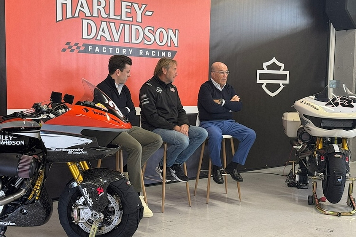 Анонс сотрудничества MotoGP и Harley-Davidson