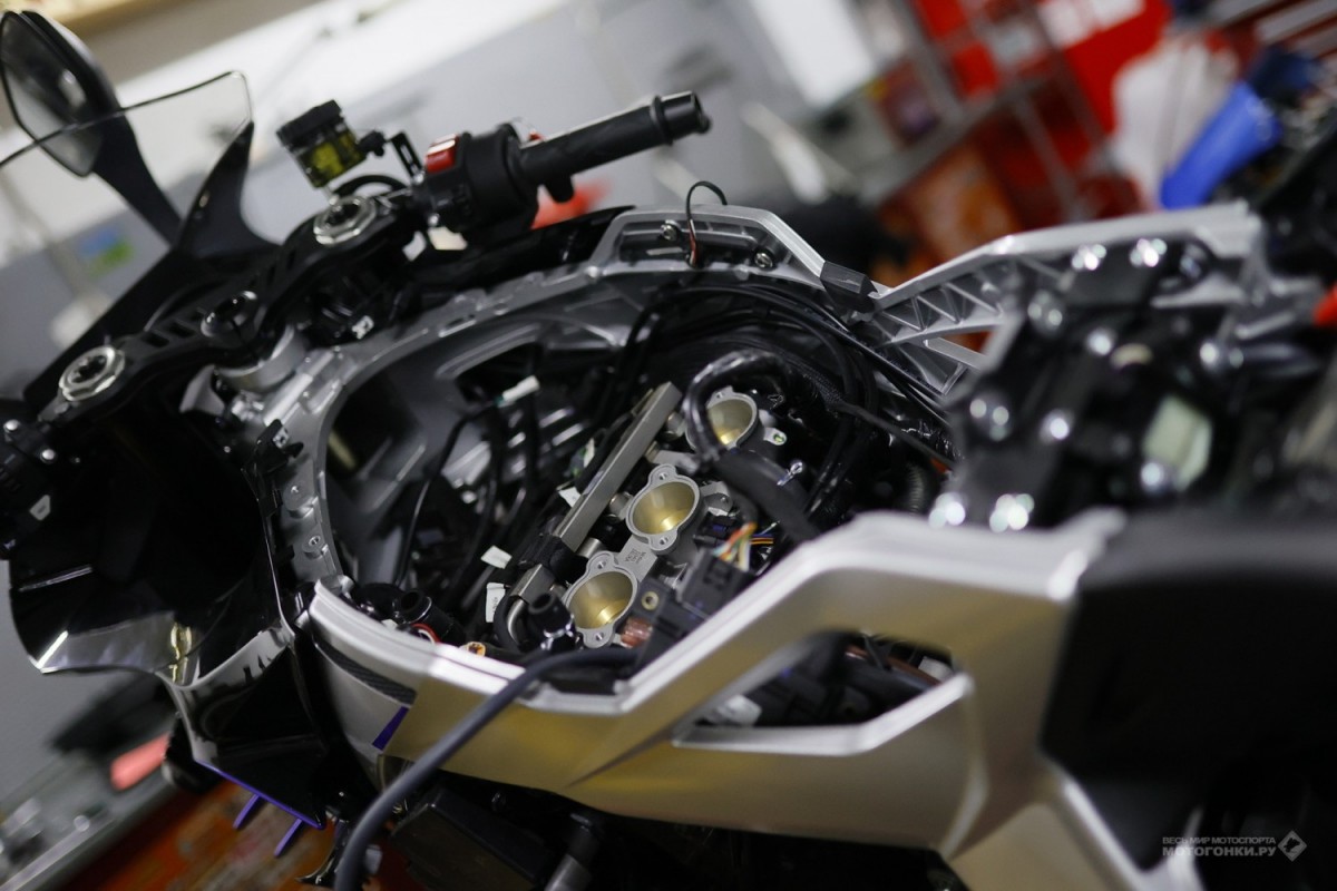 Проект QTM Motorsport и Zontes RUSSIA: спортбайк Zontes 703RR