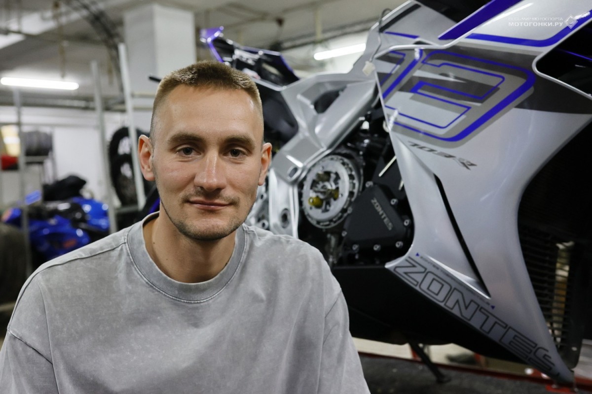 Проект QTM Motorsport и Zontes RUSSIA: спортбайк Zontes 703RR