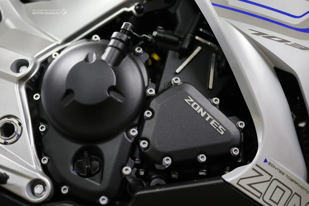 Проект QTM Motorsport и Zontes RUSSIA: спортбайк Zontes 703RR