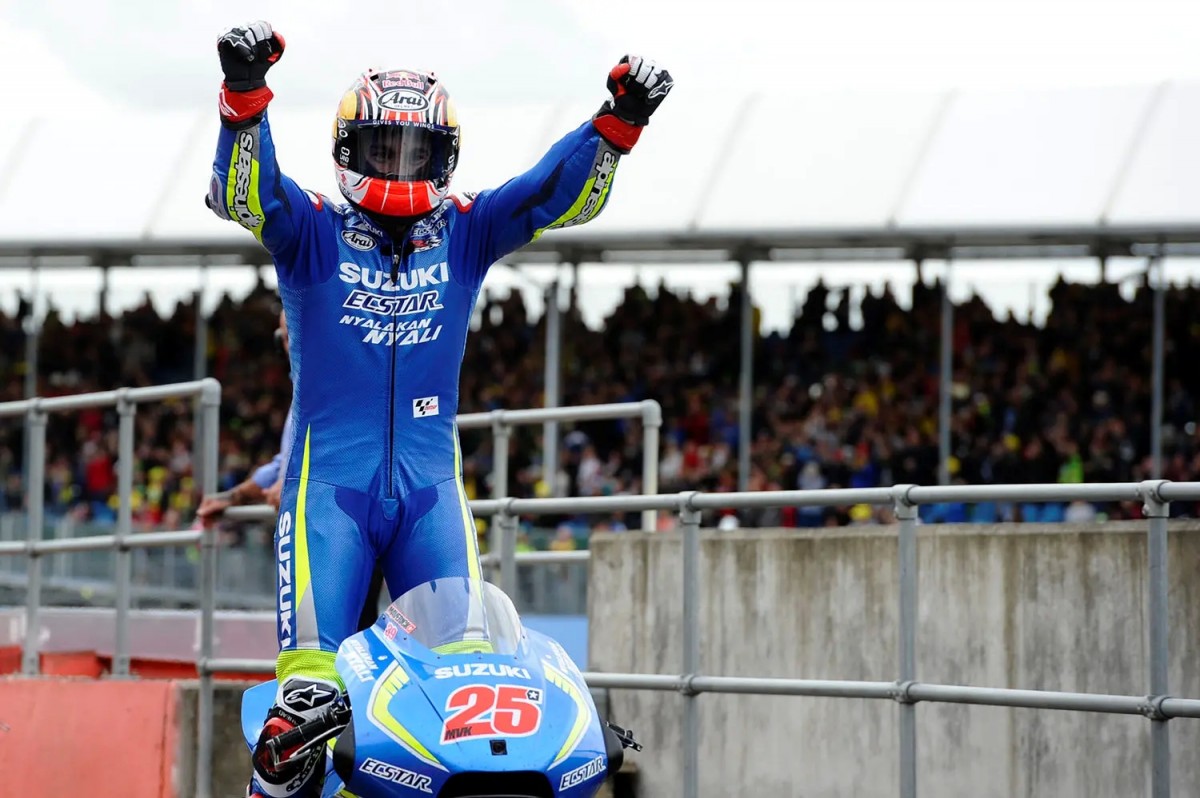Маверик Виньялес, первая победа в MotoGP с Team Suzuki Ecstar в 2016 году