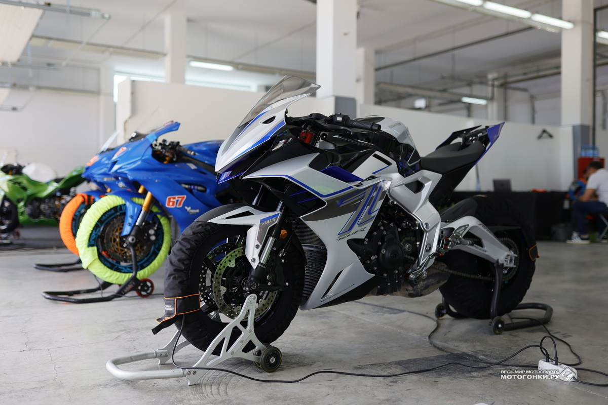 Проект QTM Motorsport и Zontes RUSSIA: спортбайк Zontes 703RR