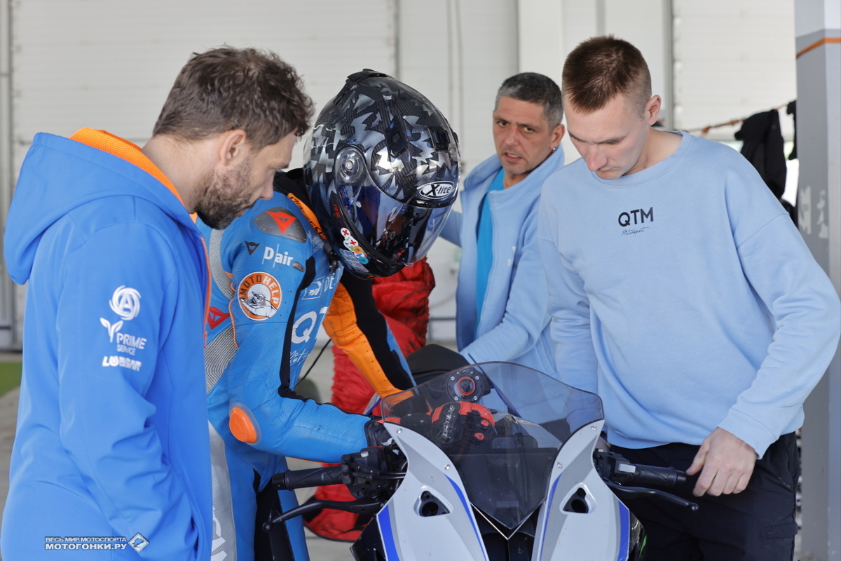 Проект QTM Motorsport и Zontes RUSSIA: спортбайк Zontes 703RR