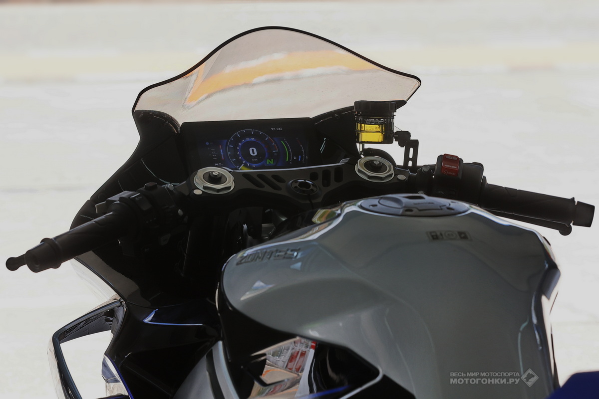 Проект QTM Motorsport и Zontes RUSSIA: спортбайк Zontes 703RR