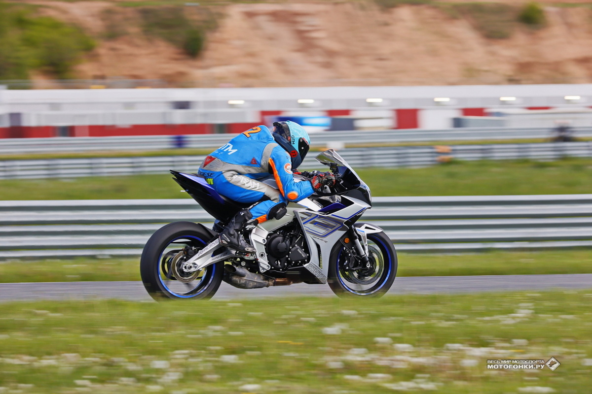 Проект QTM Motorsport и Zontes RUSSIA: спортбайк Zontes 703RR