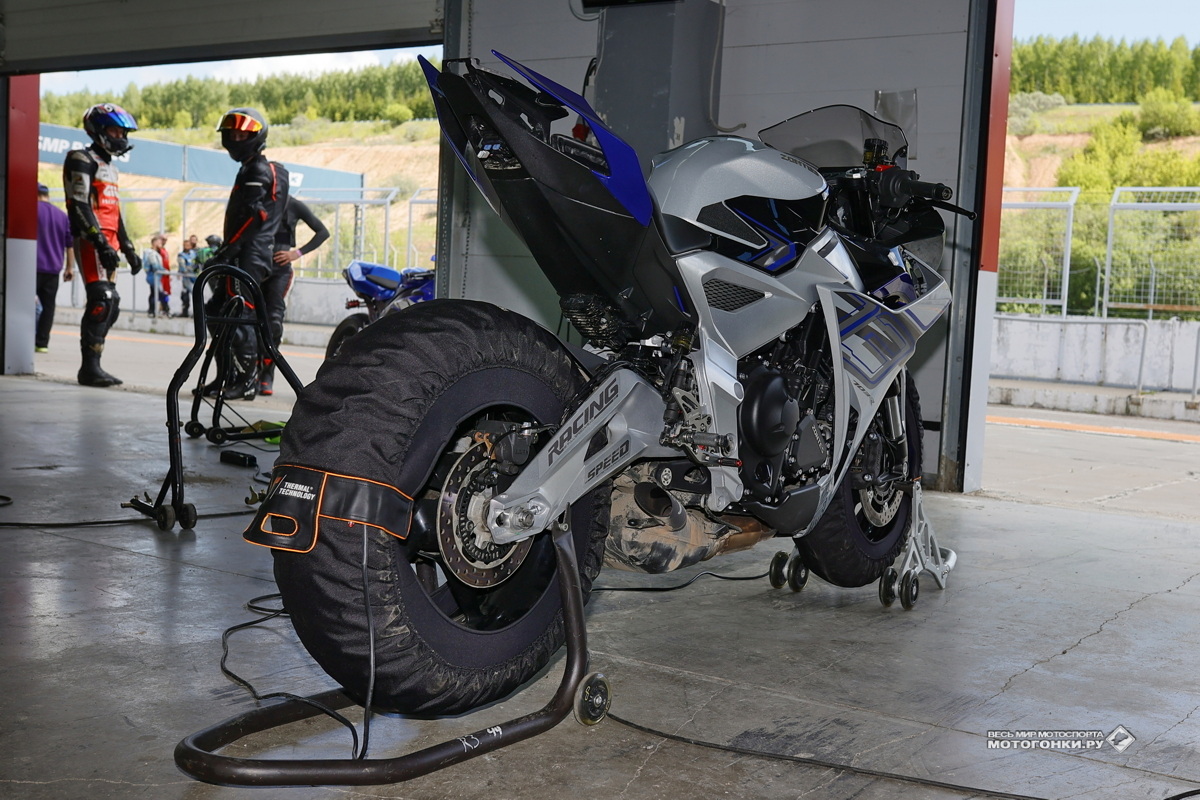 Проект QTM Motorsport и Zontes RUSSIA: спортбайк Zontes 703RR