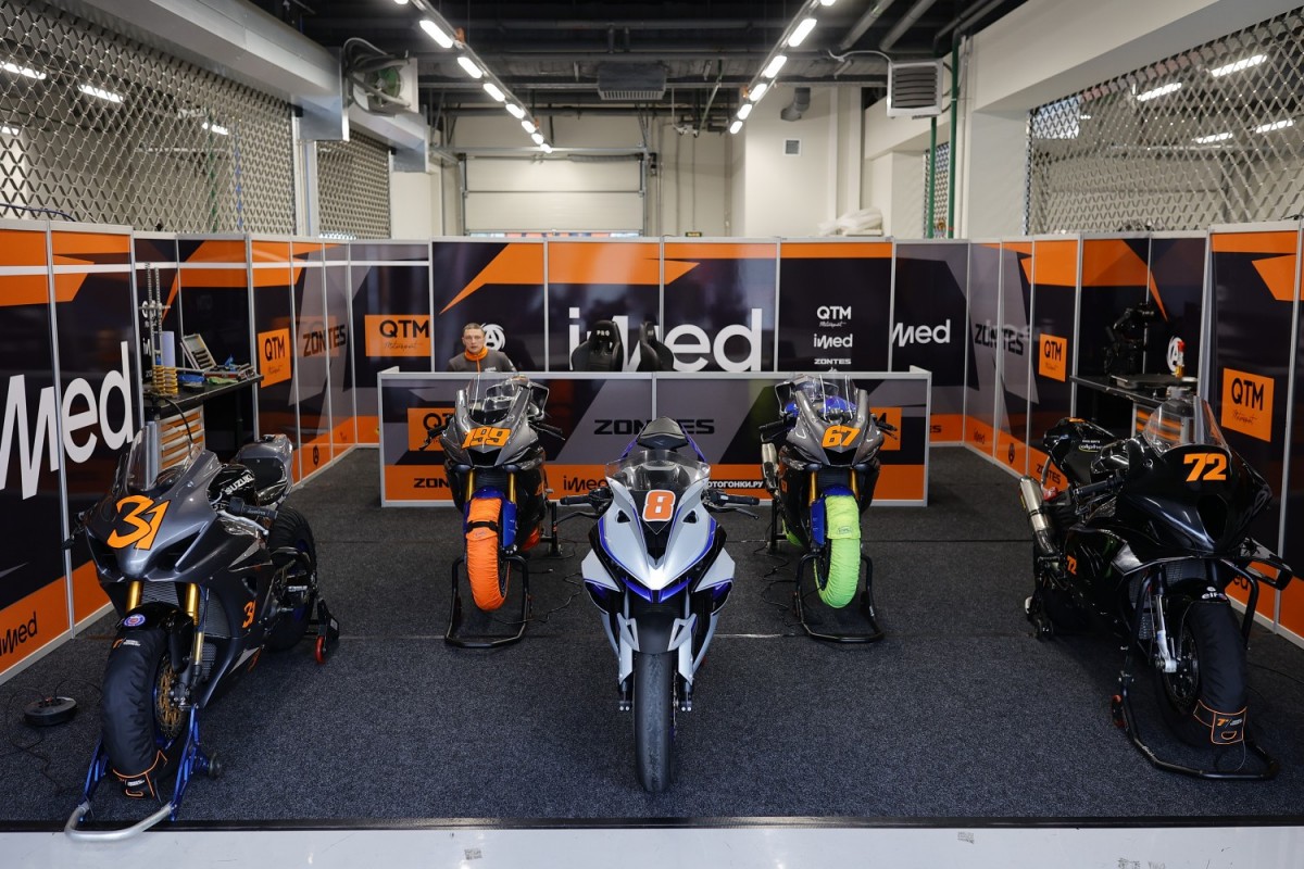 Проект QTM Motorsport и Zontes RUSSIA: спортбайк Zontes 703RR