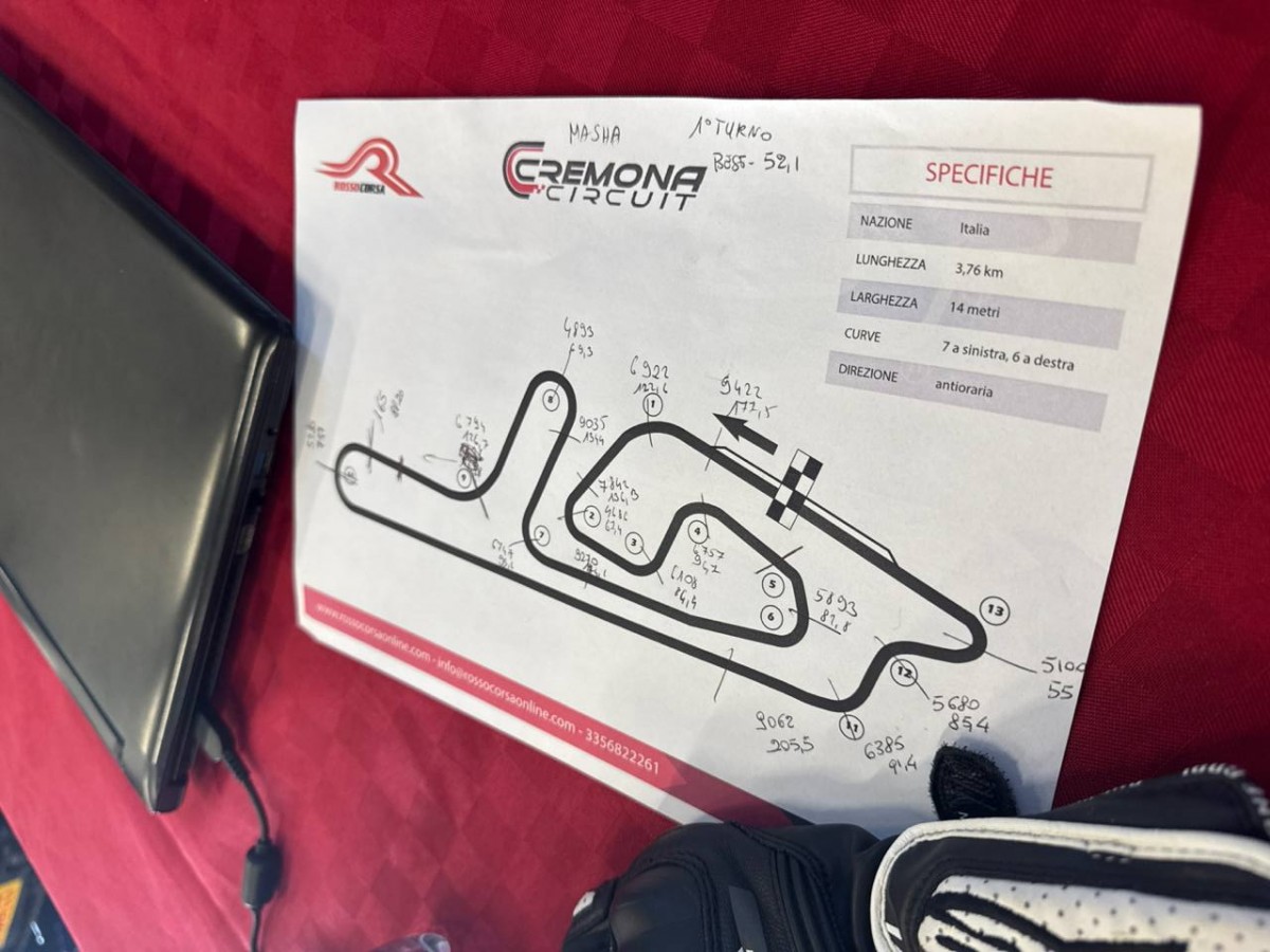 Мария Медведева на тестах Yamaha R7 CUP Italia: добро пожаловать в Кремону!